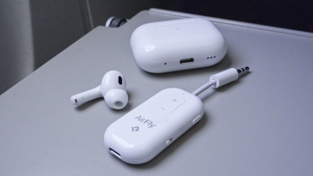 easy way to pair AirFly with AirPods